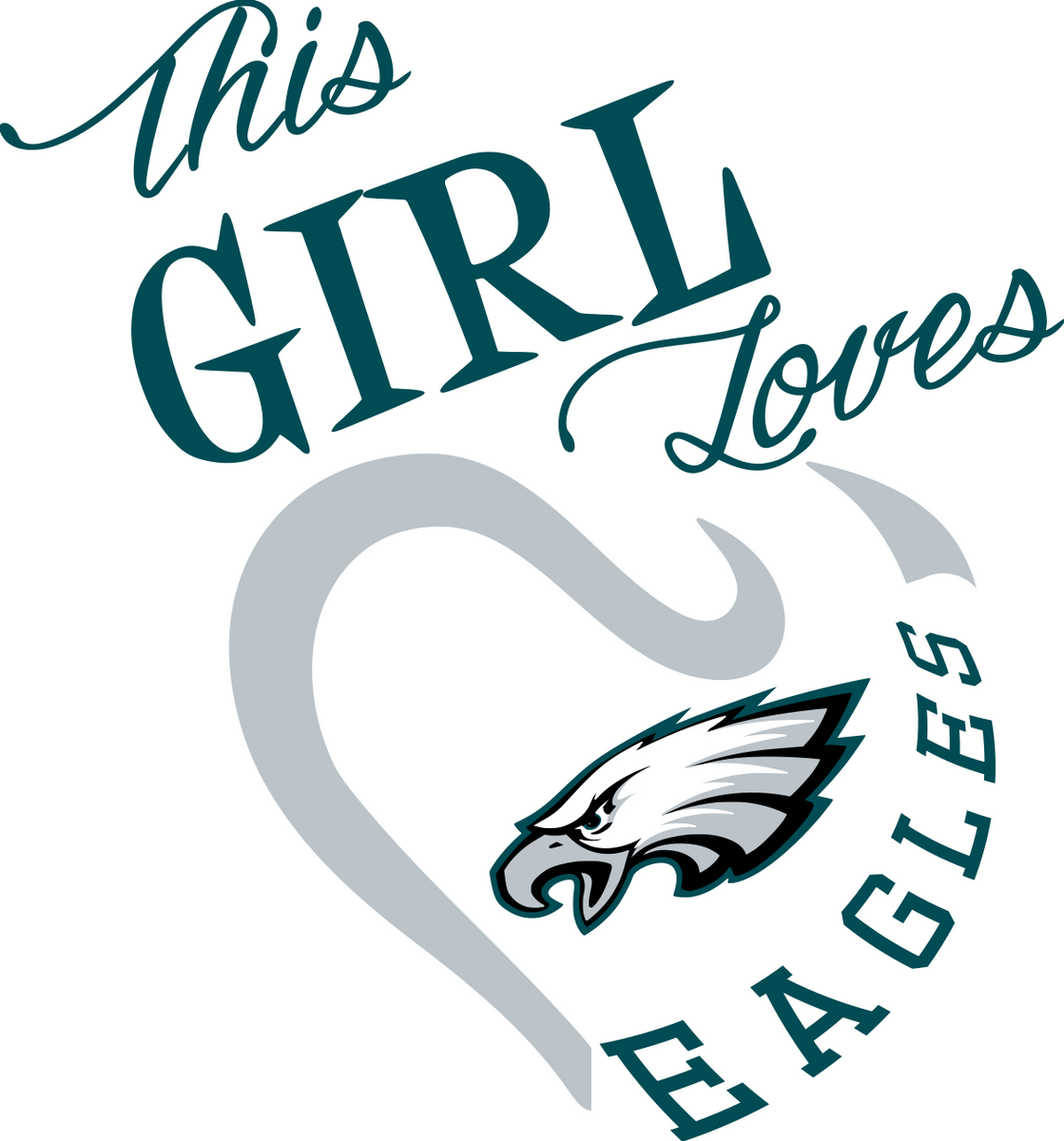 Let's Go Eagles SVG Cut File – Crazy Crafty Lady Co.