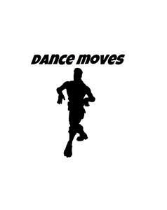 Fortnite | Emote "Dance Moves" Digital DXF | PNG | SVG Files!